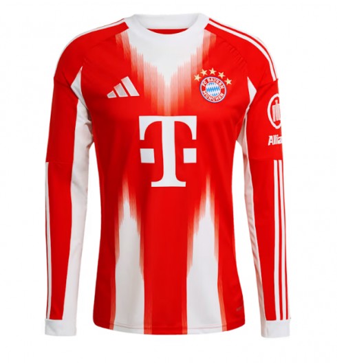Bayern Munich Domácí Dres 2025-26 Dlouhý Rukáv Bayern Munich Domácí Dres 2025-26 Dlouhý Rukáv